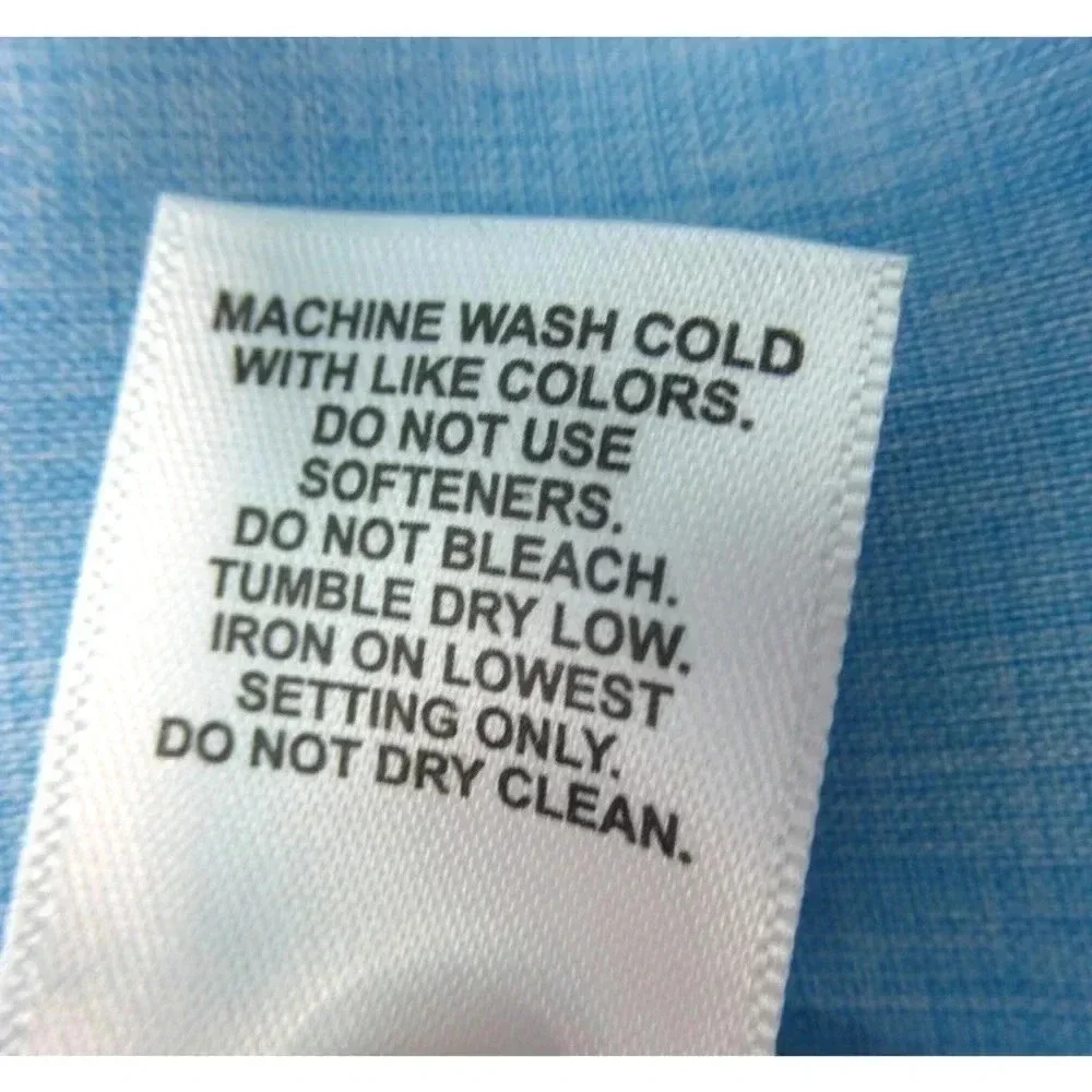 Magellan Outdoors Mens Shirt Fish Gear Classic Fit Moisture Wicking Size 1X Blue - Picture 7 of 7